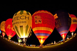 Bristol Balloon Fiesta Thursday Night